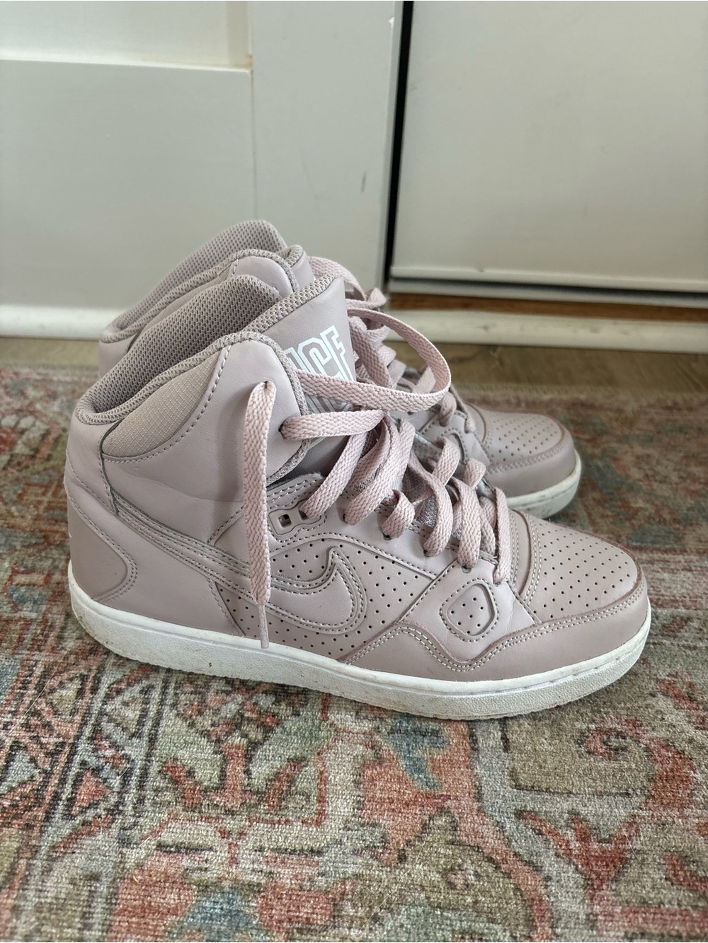 Nike Son of Force Mid Sneakers Taupe 7